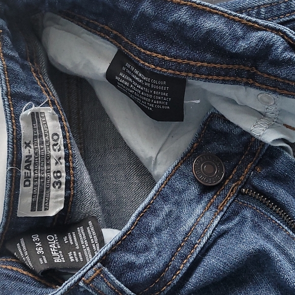 Buffalo Jeans Dean-X Slim Straight Stretch 36x30 - Picture 3 of 3